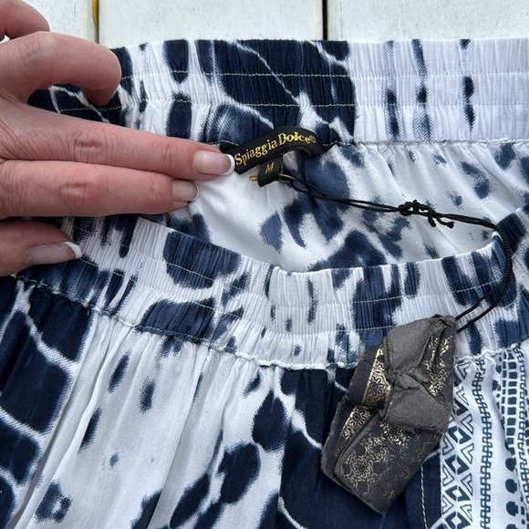 Tie Dye Boho Style Asymmetrical Maxi Skirt NWOT - Picture 7 of 8